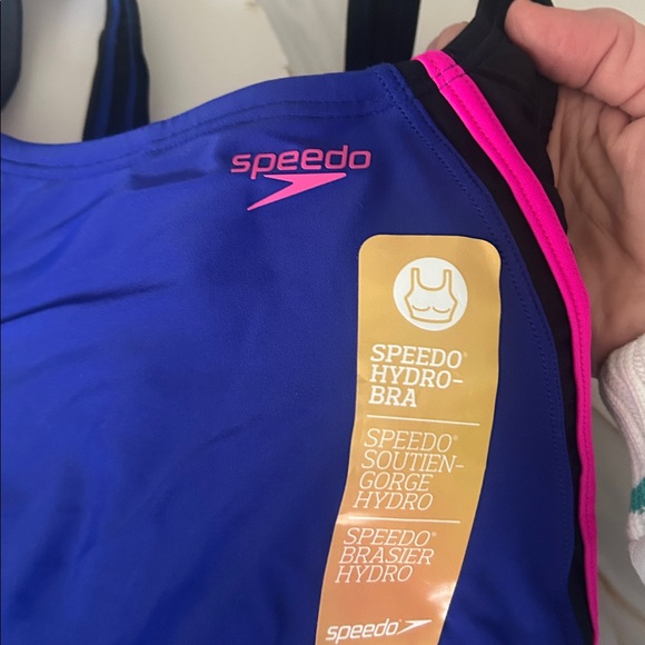 NEW NWT Hydro Bra Speedo Swimsuit 12 - Picture 3 of 5